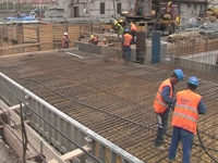 Příprava na betonáž - Hlavní nádraží